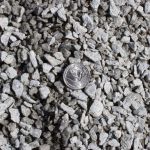 3/8-inch Crushed Gray Granite Stone