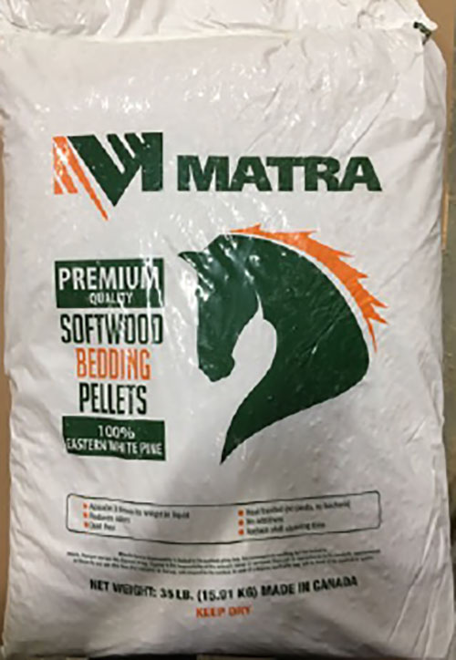 Matra Softwood Bedding Pellets 1.5 ton