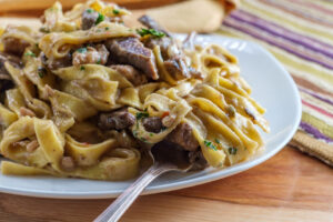 Beef Stroganoff Hubbard's Farm Fresh Meal